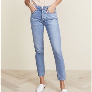 Agolde Jamie High Rise Classic Jeans 29 Brooklyn